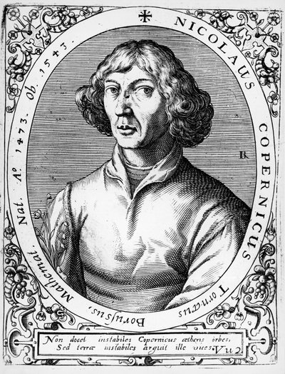 Ritratto di Mikolaj Kopernik noto come Niccolò Copernico (Torun) da Theodor de Bry