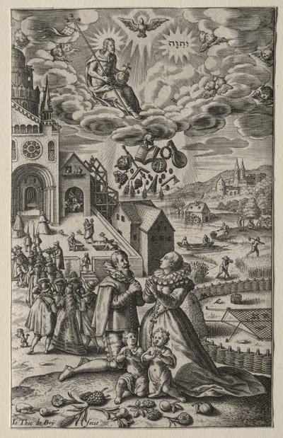 Preghiera da Theodor de Bry