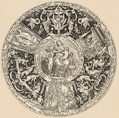 Le sette opere di carità da Theodor de Bry