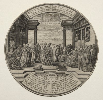 Il ballo veneziano da Theodor de Bry