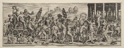 Trionfo di Bacco da Theodor de Bry