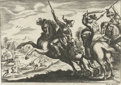 Caccia al leone da Theodor van Merlen (II)