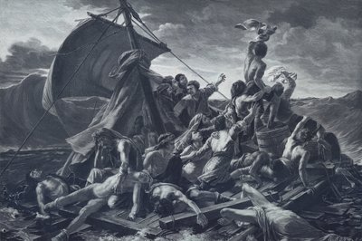 La Zattera della Medusa da Theodore (after) Gericault