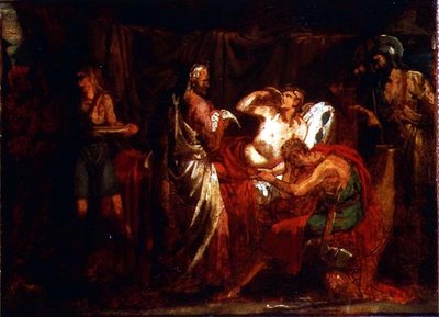 Alessandro e il suo medico Filippo da Theodore (attr. to) Gericault