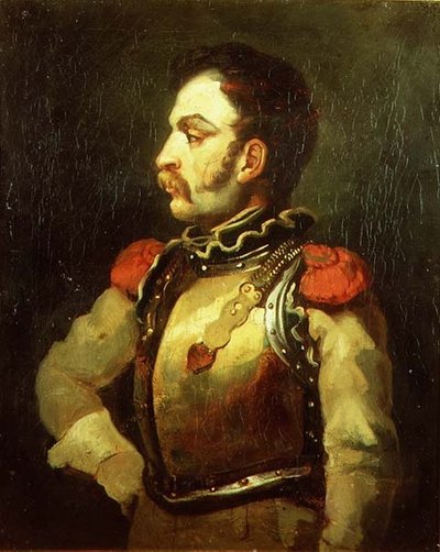 Ufficiale dei Carabinieri da Theodore (attr. to) Gericault