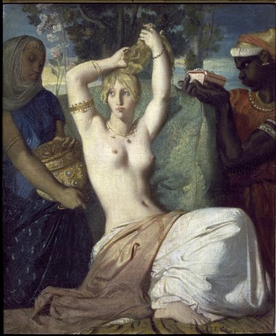 La toilette di Ester da Théodore Chassériau