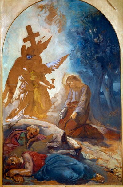 Gesù nel giardino degli ulivi da Théodore Chassériau