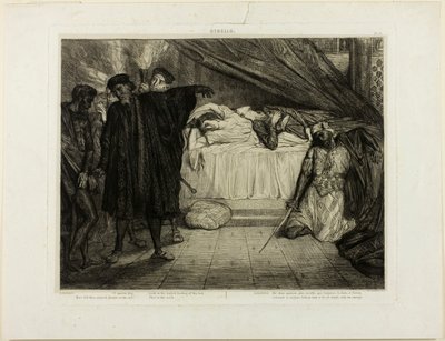 O cane spartano, tavola quindici da Otello da Théodore Chassériau