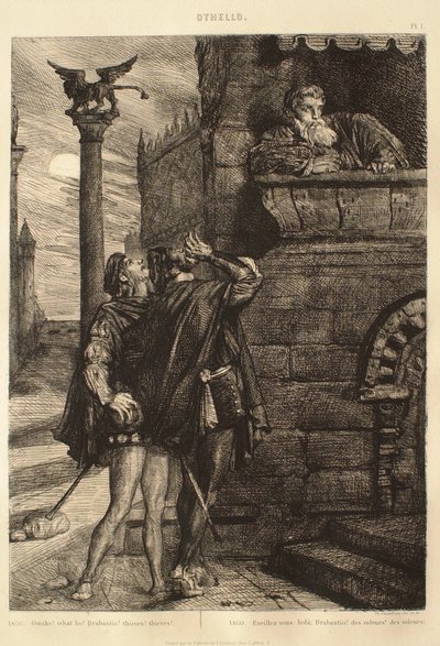 Suite di Otello: n. 1 (atto 1, scena 1) da Théodore Chassériau