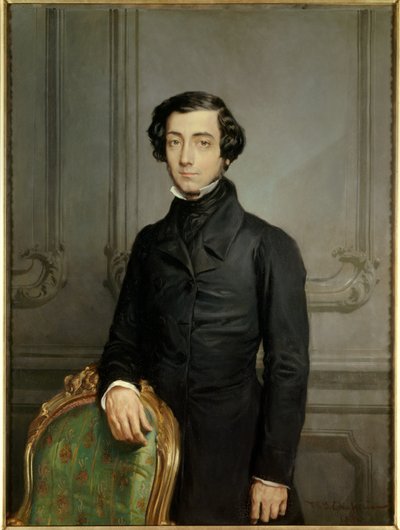 Ritratto di Alexis Charles Henri Clerel de Tocqueville, ministro degli affari esteri sotto la Seconda Repubblica da Théodore Chassériau