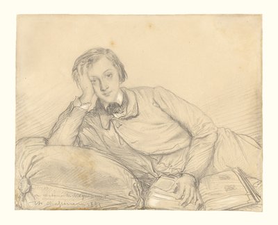 Ritratto di Raymond de Magnoncourt da Théodore Chassériau