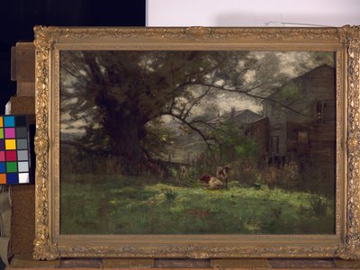 Mattina--Il Mulino di Old Schofield da Theodore Clement Steele