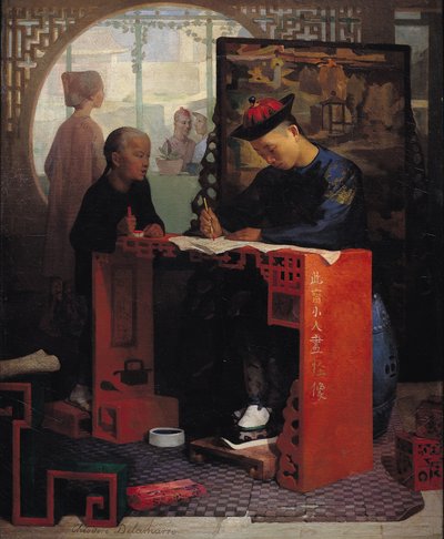 Il giovane scriba cinese da Theodore Delamarre