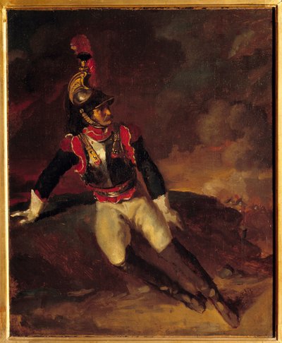 Una nave da guerra ferita da Theodore Gericault