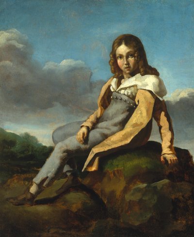 Alfred Dedreux 1810-1860 da bambino, ca. 1819-20 da Theodore Gericault