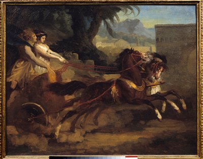 Corsa di carri antichi da Theodore Gericault