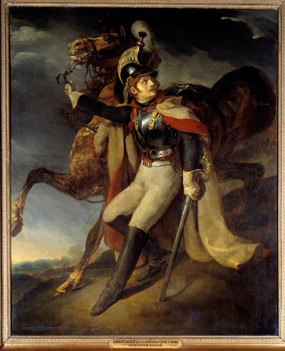 Barca ferita che lascia il fuoco Dipinto di Théodore Géricault (1791-1824) XIX secolo da Theodore Gericault
