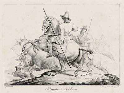 Macellai di Roma (Roman Butchers) da Theodore Gericault