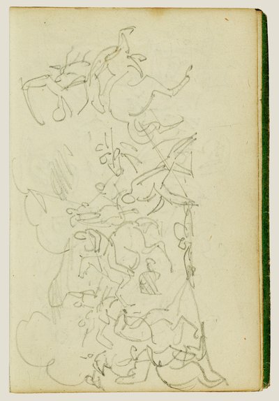 Battaglia di cavalleria da Theodore Gericault