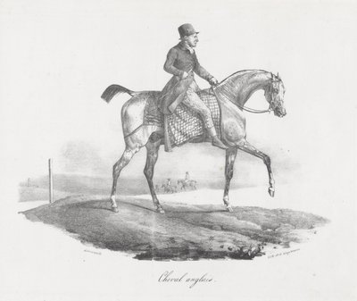 Cavallo inglese (An English Horse) da Theodore Gericault
