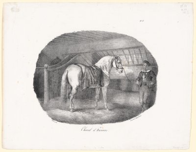 Cavallo di Hannover (A Hanoverian Horse) da Theodore Gericault