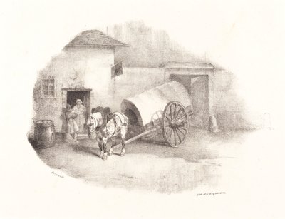 Cavallo da carrozza uscito dai Limoni da Theodore Gericault
