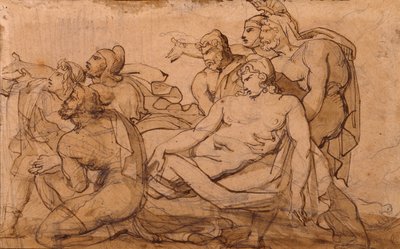 La morte di Paride da Theodore Gericault