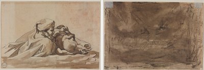 Géricault - Uomo che stringe un cavallo nell
