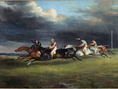 Corsa di cavalli detta il derby a Epsom da Theodore Gericault