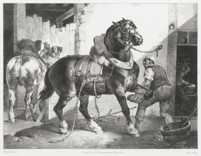 Il maresciallo francese (Il fabbro francese) da Theodore Gericault