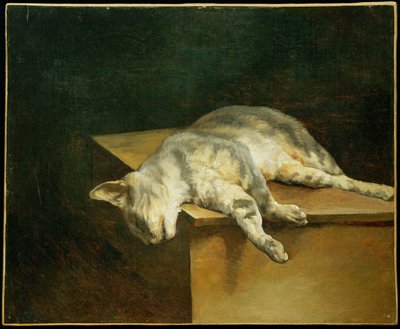 Le chat mort - Il gatto morto ... da Theodore Gericault