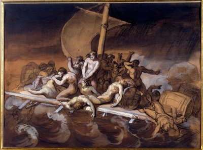 La zattera della Medusa (studio preparatorio) da Theodore Gericault