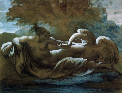 Leda e il cigno da Theodore Gericault