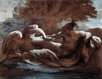 Leda e il cigno da Theodore Gericault