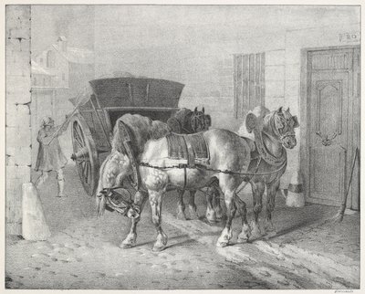 Les Boueux (Gli spazzini) da Theodore Gericault