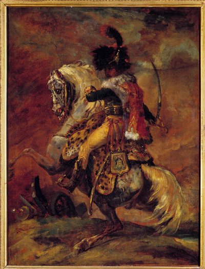 Ufficiale dei Cacciatori a Cavallo della Guardia Imperiale da Theodore Gericault