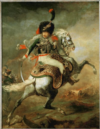 Ufficiale della guardia imperiale a cavallo ... da Theodore Gericault