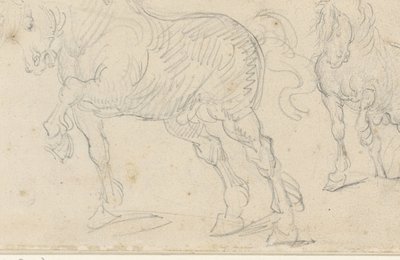 Studi sui cavalli da Theodore Gericault