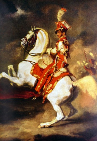 Trombettista polacco 1813-14 da Theodore Gericault