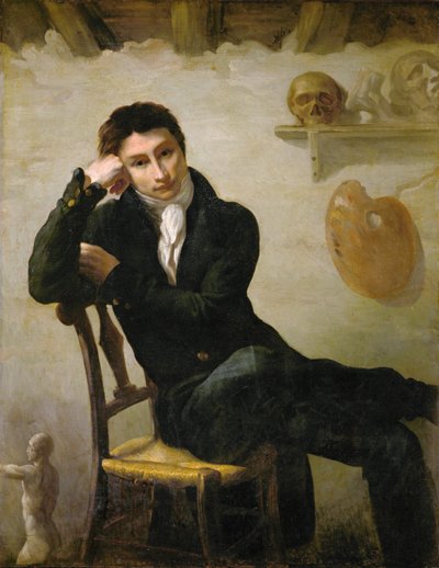 Ritratto di un artista nel suo studio - Ritratto di ... da Theodore Gericault