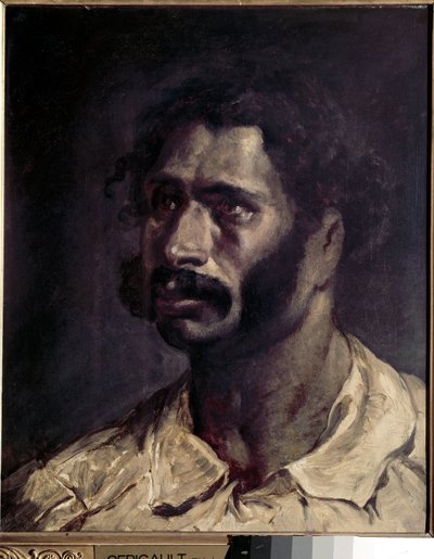 Ritratto di uomo (presunto del carpentiere della Medusa) da Theodore Gericault