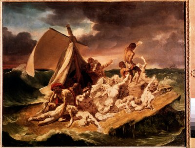 Studio preparatorio per la zattera della Medusa da Theodore Gericault