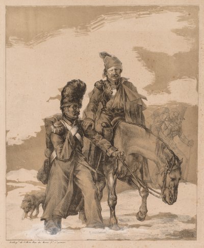 Ritorno dalla Russia da Theodore Gericault