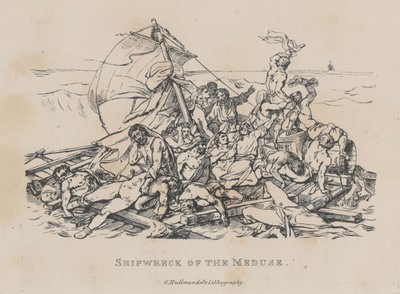Il naufragio della Medusa (La Radeau de la Méduse) da Theodore Gericault