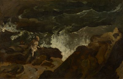 Naufragato su una spiaggia (La tempesta) da Theodore Gericault