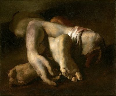 Studio di piedi e mani, c.1818-19 da Theodore Gericault