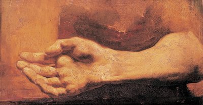 Studio di una mano e un braccio da Theodore Gericault