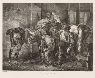 Il maniscalco inglese da Theodore Gericault