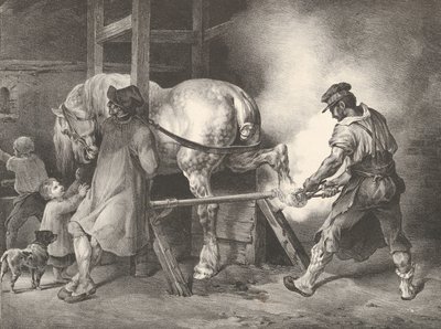 Il maniscalco fiammingo, 1822 da Theodore Gericault