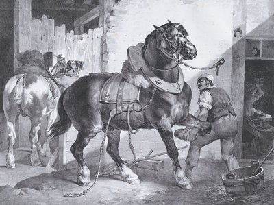 Il fabbro francese, 1822 da Theodore Gericault